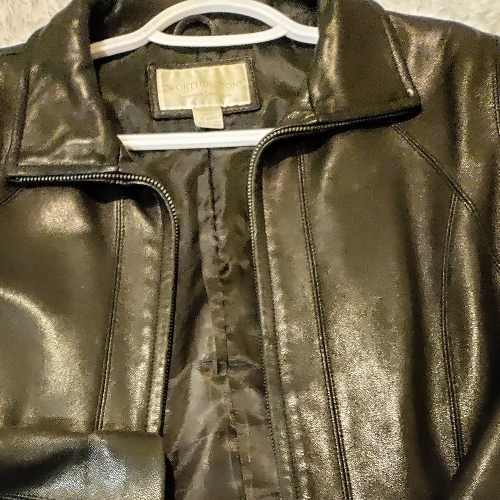 Pure leather jacket